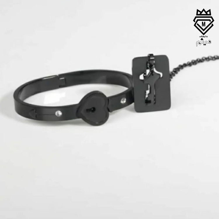 نیم ست دستبند و قفل عشق