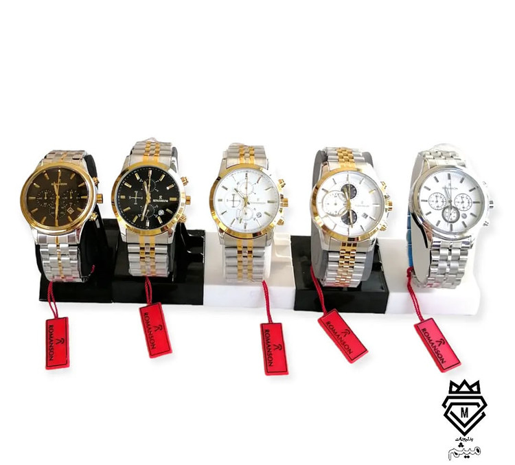 ساعت مچی مردانه سه موتوره رومانسون ROMANSON