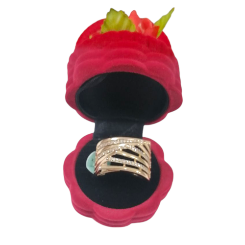 انگشتر طرح طلا از برند ژوپینگ XUPING