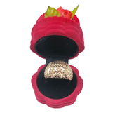 انگشتر طرح طلا از برند ژوپینگ XUPING