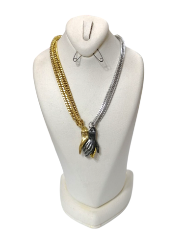 گردنبند ست مگنتی طرح دست