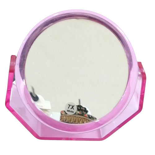 آینه رومیزی آرایشی دو طرفه با بزرگنمایی 7X