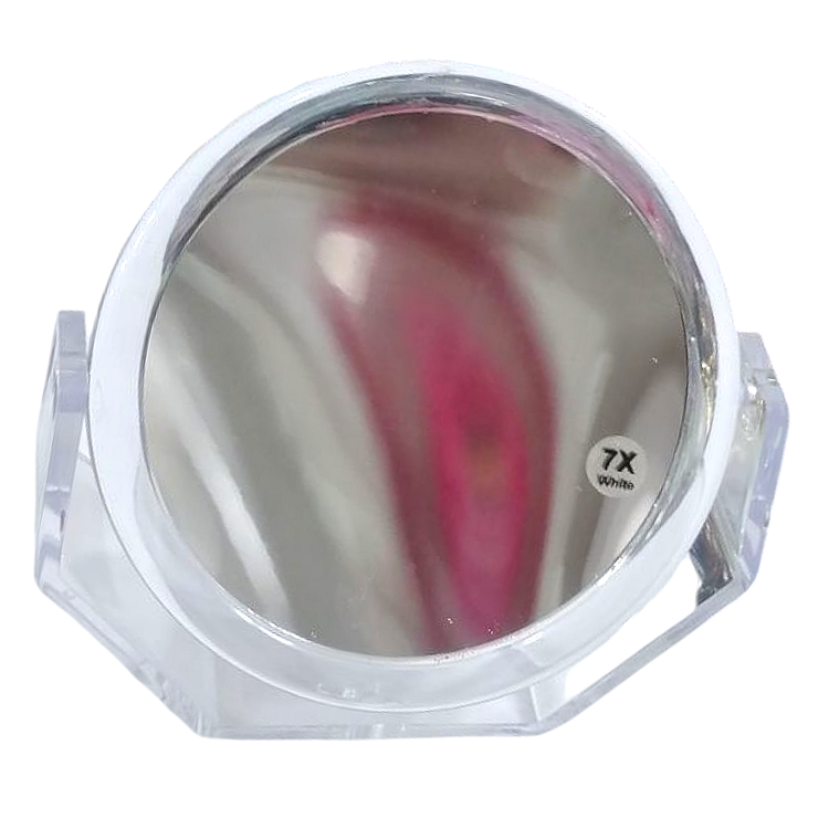 آینه رومیزی آرایشی دو طرفه با بزرگنمایی 7X