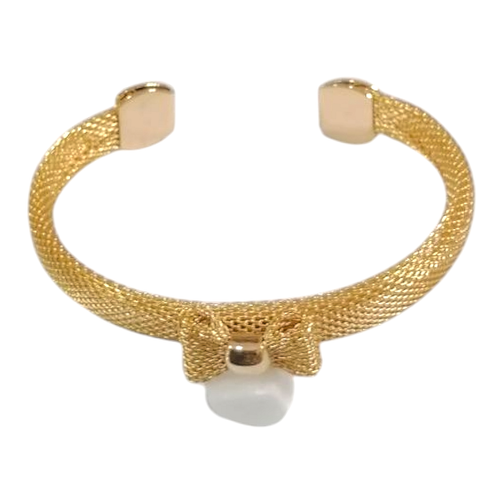 دستبند النگویی زنانه طرح طلا