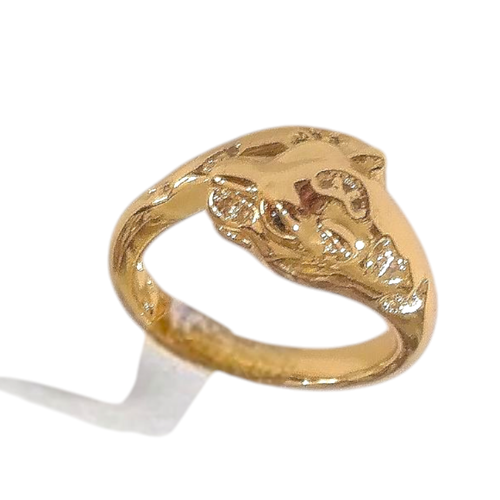 انگشتر زنانه طرح ببر از برند