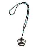 گردنبند اونیکس با آویز کوین