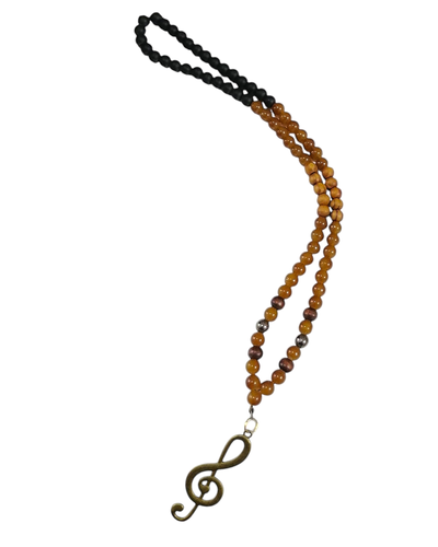 گردنبند اونیکس با آویز کلیدسل