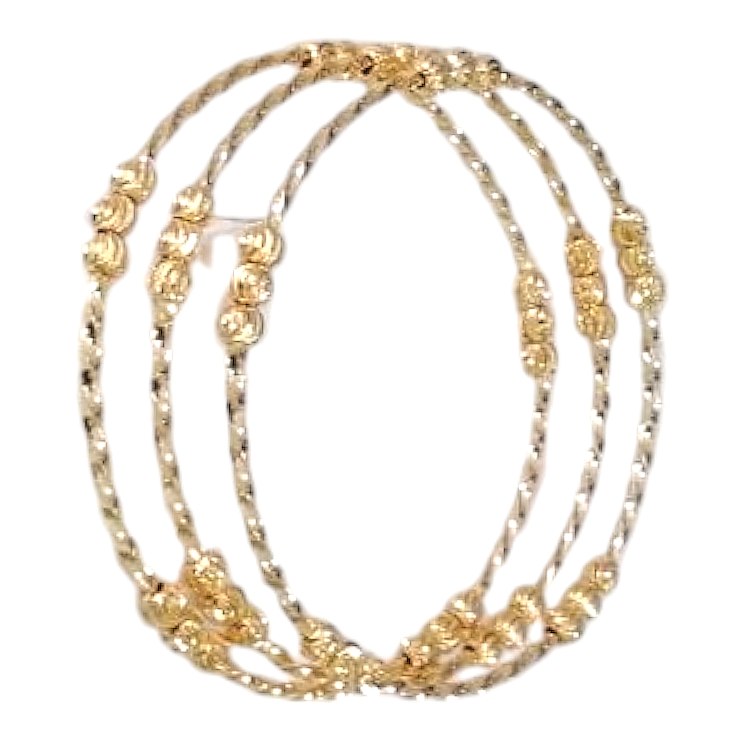 النگو زنانه طرح طلا مدل آلبرنادو از برند ysx