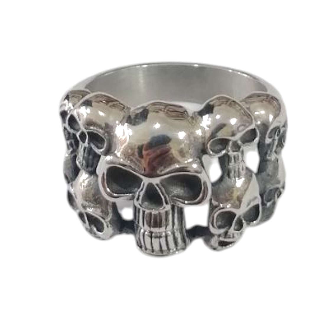 انگشتر طرح جمجمه