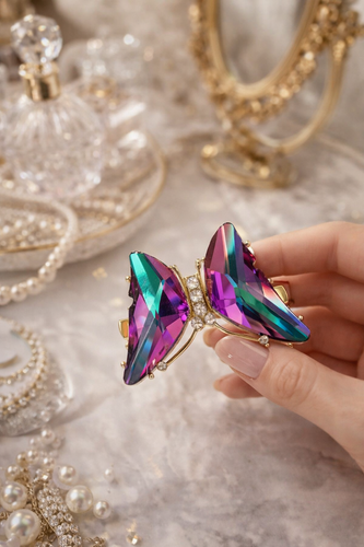 گلسر شاپرک سواروسکی